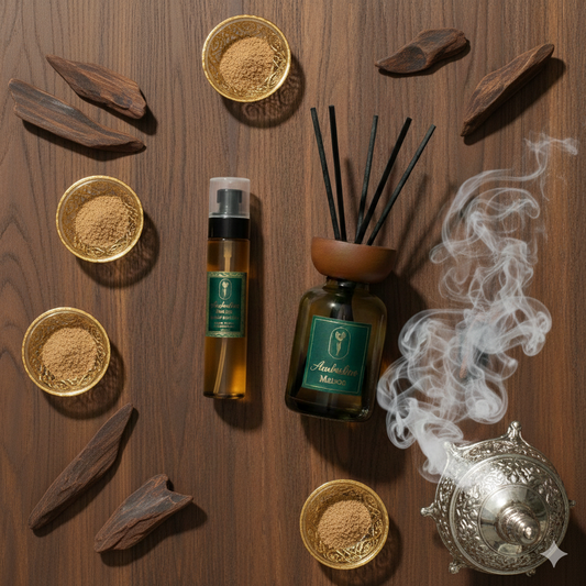 Pack Diffuseur & Vaporisateur Interieur  - Émeraude d’Oud