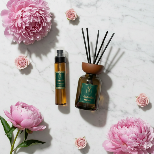 Pack Diffuseur & Vaporisateur Interieur - Voile de Fleur